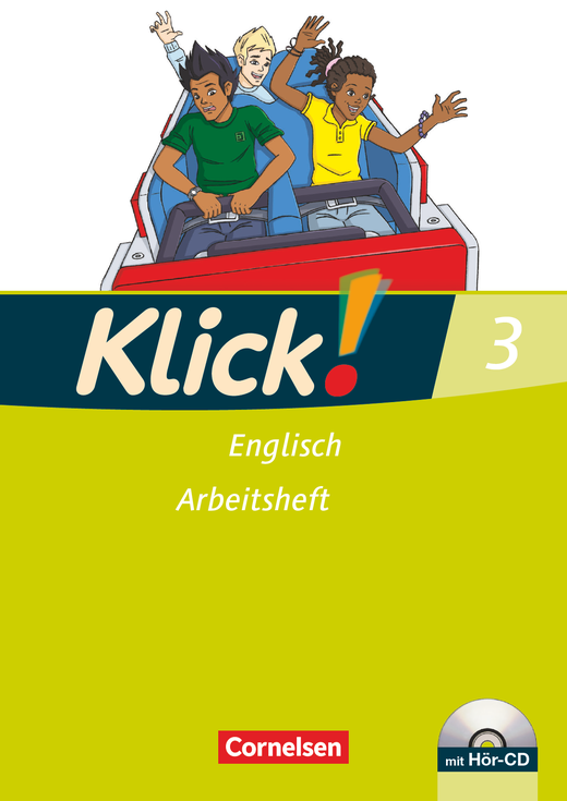 Klick! Englisch - Arbeitsheft mit Hör-CD - Band 3: 7. Schuljahr