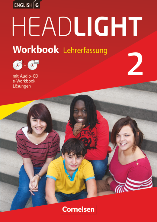 English G Headlight - Workbook mit Audio-CD und e-Workbook - Lehrkräftefassung - Band 2: 6. Schuljahr