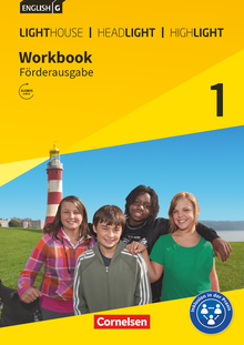 English G Lighthouse / English G Headlight / English G Highlight - Workbook - Förderausgabe mit Audios online - Band 1: 5. Schuljahr