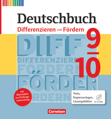 Deutschbuch - Differenzieren und Fördern - Tests, Kopiervorlagen, Lösungsblätter - Fördermaterialien im Ordner mit CD-ROM - 9./10. Schuljahr