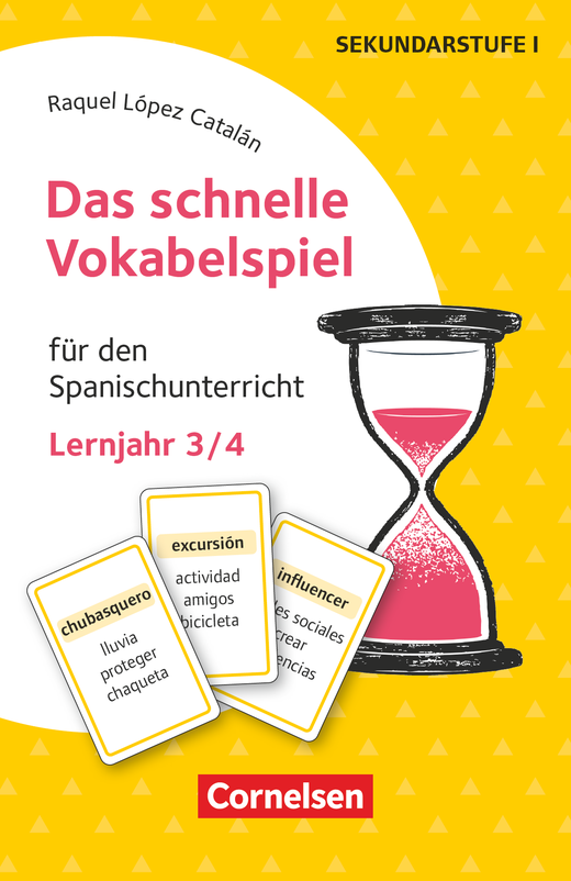 Das schnelle Vokabelspiel - Für den Spanischunterricht - 30 Lernkarten - Lernjahr 3/4