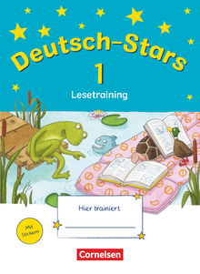 Deutsch-Stars - Lesetraining - Übungsheft - 1. Schuljahr