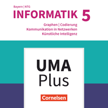 Informatik (Oldenbourg) - Graphen und Codierung, Kommunikation in Netzwerken, Künstliche Intelligenz - Band für naturwissenschaftlich-technologische Gymnasien - Unterrichtsmanager Plus online (Testzugang 90 Tage) - Band 5