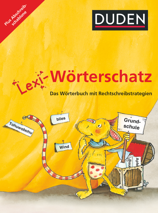 Lexi-Wörterschatz - Wörterbuch mit Abschreibschablone - 2.-4. Schuljahr